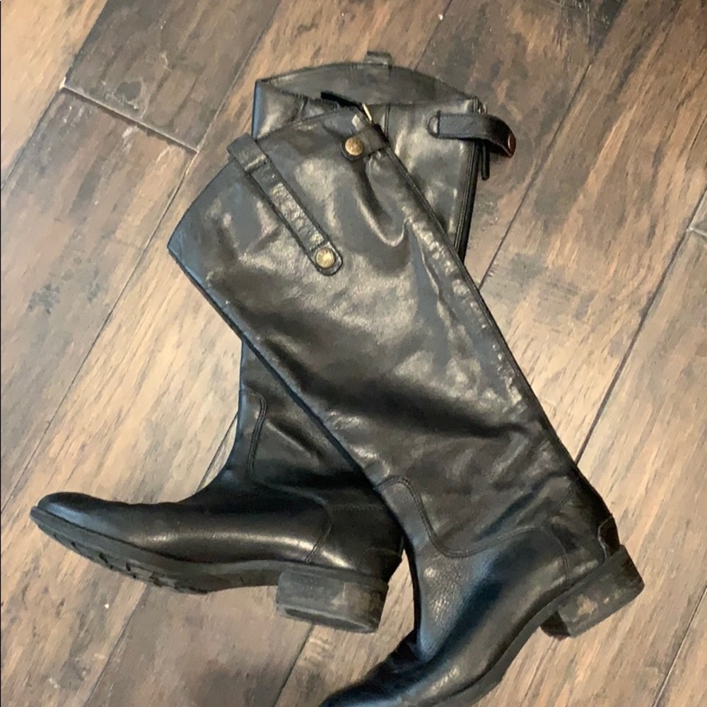 Sam Edelman PENNY LEATHER RIDING BOOT - Picture 2 of 7